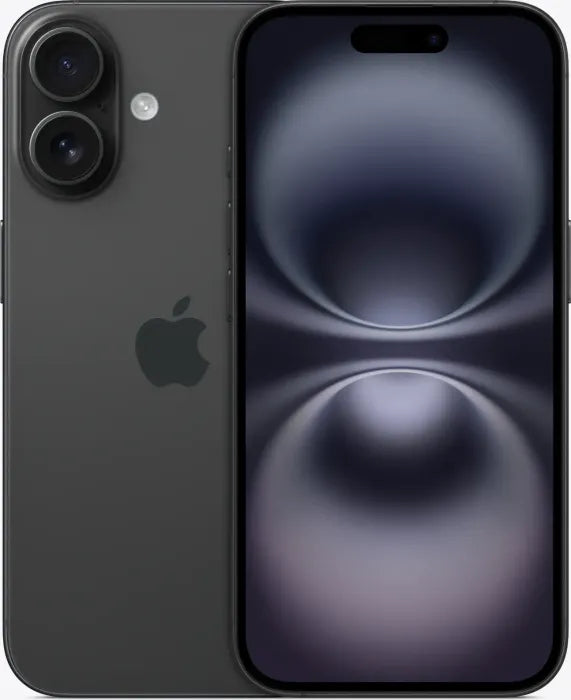 Apple iPhone 16 128GB schwarz + GRATIS PANZERGLAS!